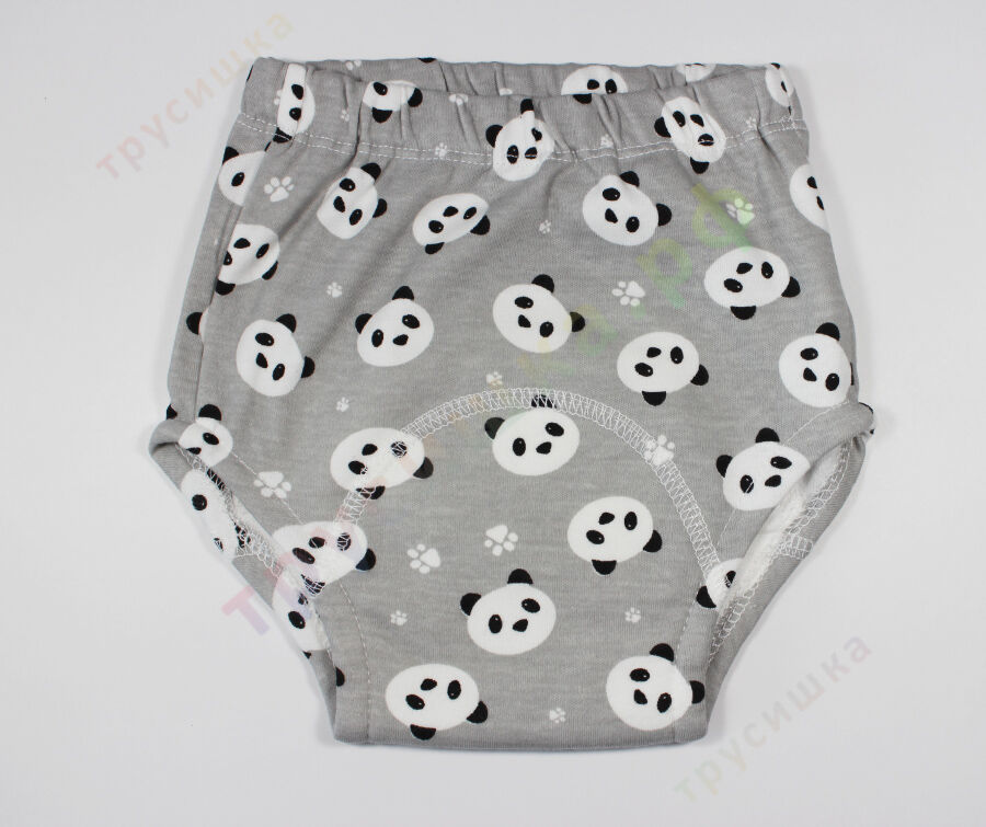 Трусики Simian Kids Панды на сером