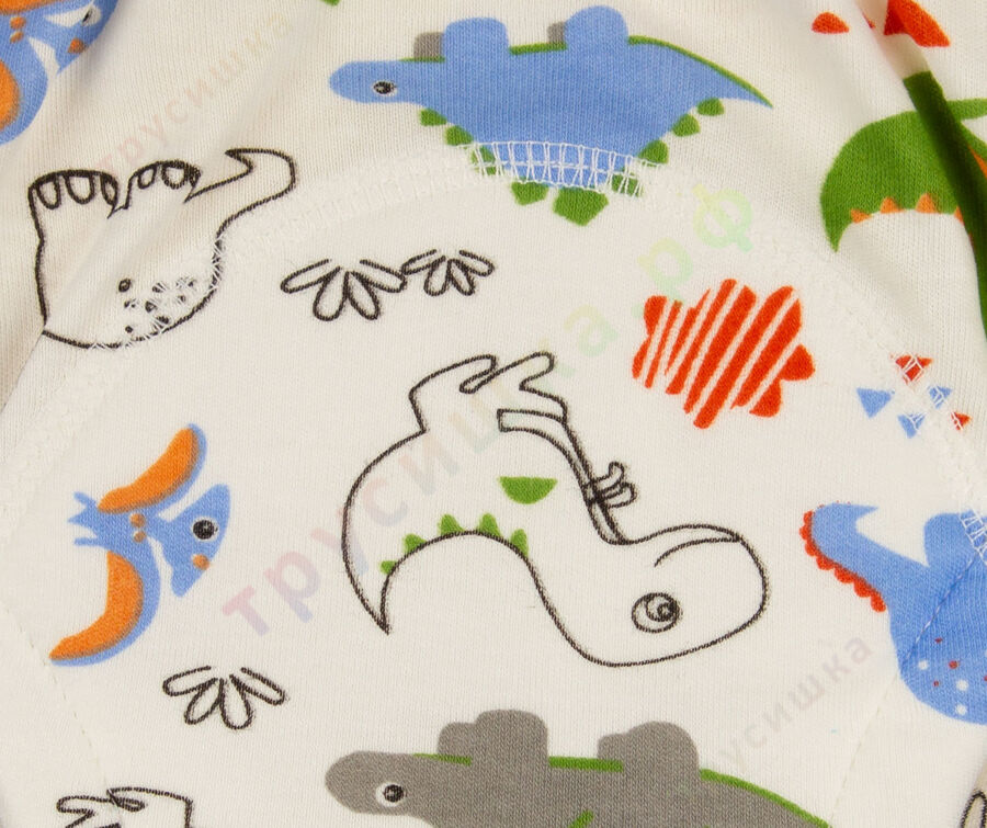 Трусики Simian Kids Строительные машины В космосе Динозаврики(комплект 3 шт)