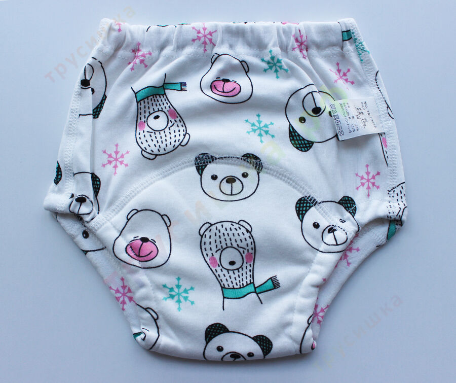 Трусики Simian Kids Мишки на белом