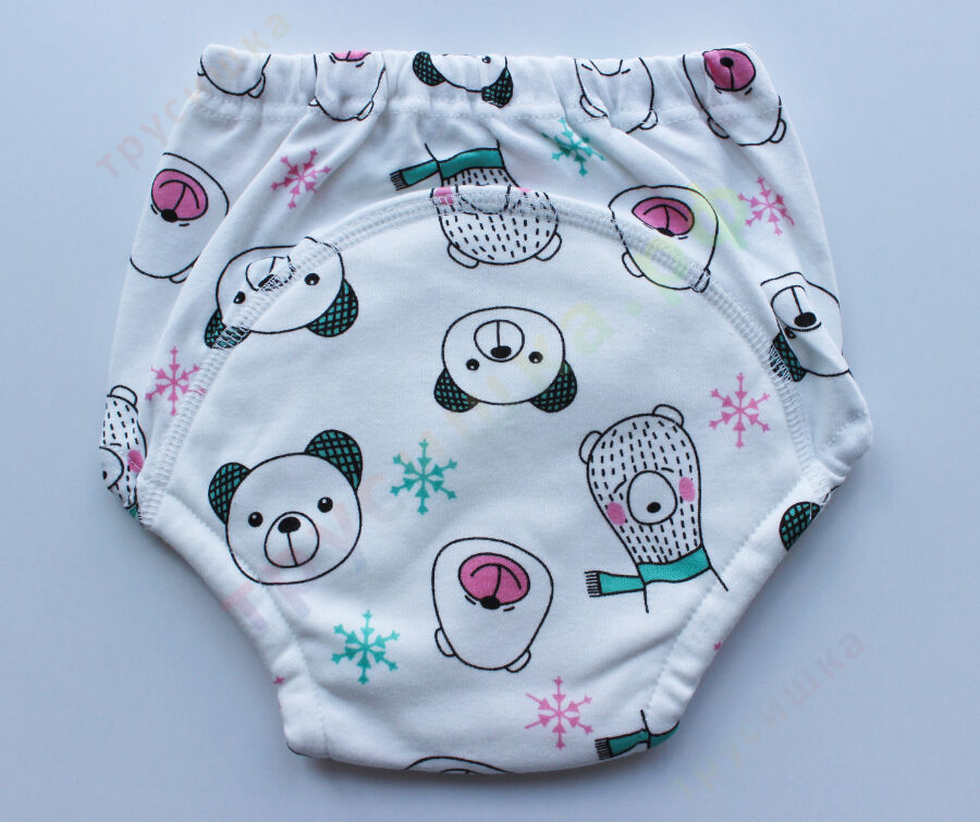 Трусики Simian Kids Мишки на белом