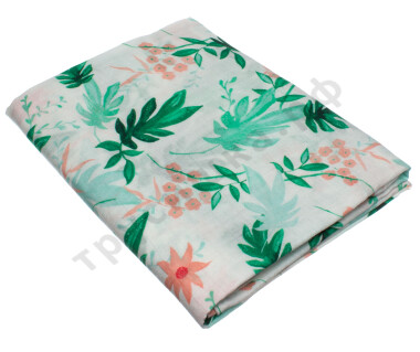 Муслиновая пеленка Тропический лес (бамбук-хлопок)